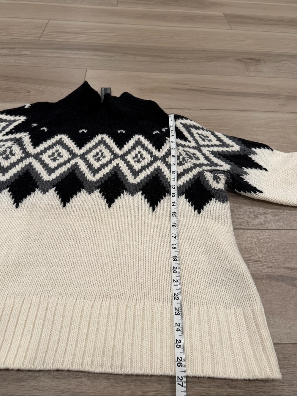 NEW Banana Republic Skye Fair Isle Thick Merino Alpaca Sweater NWT Size XXL $180 - Picture 8 of 10